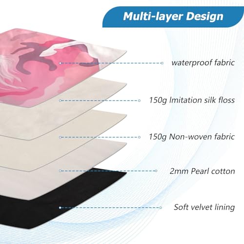 Funda para portátil 13-14 pulgadas impermeable rosa miniatura 4