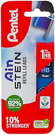 Pentel Ain Stien HB Pencil Lead, 0.5 mm