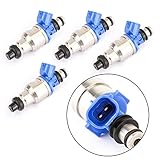 Areyourshop Car Fuel Injectors｜ 4 Pcs Fuel Injector Replacement fits for Mazda MX-6 2.2L I4...