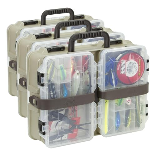 Image of Plano 1123-00 Flex 'N' Go Satchel, Tan /Brown (Pack of 3)