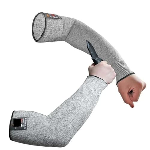 Manga anticorte HPPE nivel 5 de 30cm para protección laboral de brazo y muñeca 3