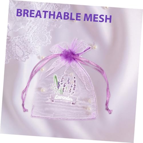 20 bolsitas sachet de lavanda de tela para aromatizar hogar miniatura 7