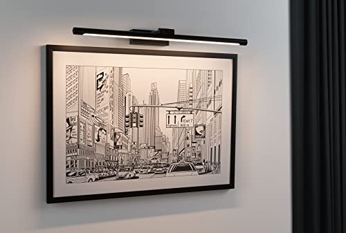 Sistema iluminación LED Mingo negro para decorar las paredes del salón 6