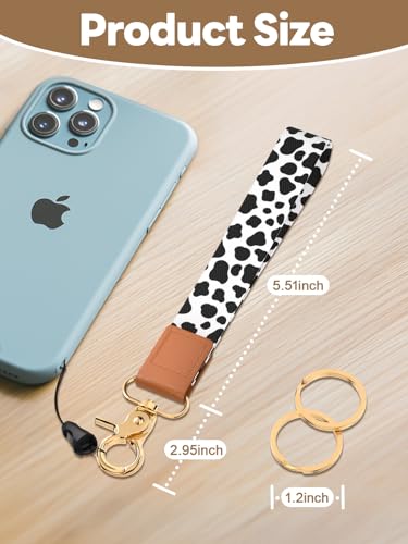 Image of Wristlet Keychain for Women and Men, Key Chain Holder, Wrist Lanyard for Keys