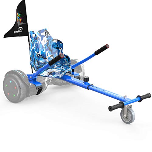 EVERCROSS Hoverboard Seat Attachment, Hoverboard Attachments, Hoverboard Seat with Adjustable Length Compatible with 6.5'' 8'' 8.5'' 10'' Hoverboard for Kids Adults