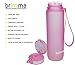Brimma Premium Sports Water Bottle with Leak Proof Flip Top Lid - Eco Friendly & BPA Free Tritan Plastic - Must Have for The Gym, Yoga, Running, Outdoors, Cycling, and Camping