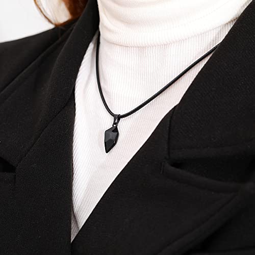 Znboh 4Pcs Couples Bracelets Necklace Set For Women Men Matching Bracelets Necklace Couples Magnetic Heart Necklace Bead Bracelet For Valentine's Day Natural Stone Bead Couple Jewelry #TOP4