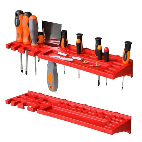 Image of VELURA 49Pcs Wall Mounted Board Tool Organizer Set Garage Storage Rack for Workshop|Home & Garden|Home & Garden