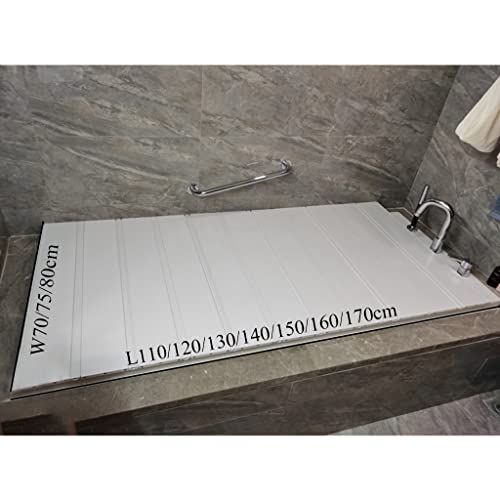 Couvercle de baignoire isolant JATIBOSH pour garder l'eau chaude plus longtemps - 8