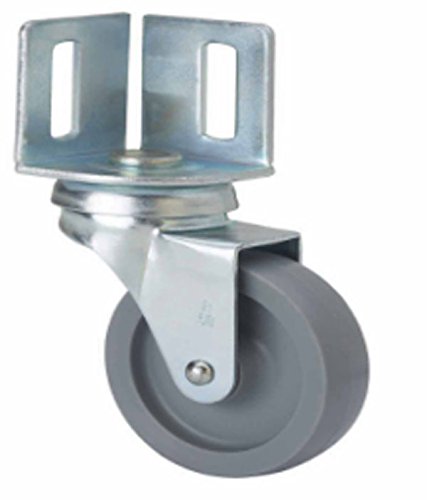 Alex b - Rueda giratorio diámetro 40 pasador 38x38 plastico cromo