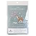DMC Chicchi DMCJPT68J 12-Month Embroidery Kit for Animals Living in the Forest and the Scent of Flowers in the Rain, Instructions and Design Included