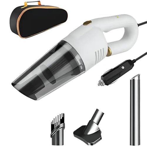 Aetrius Vacuum Cleaner for car use | 12V Black & White Powerful P...