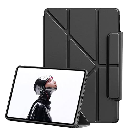 Case for Redmagic Astra 9.6 2025 with Vertical Stand Function Anti-Drop Shockproof Protective Cover for Redmagic Astra 9.6 Black
