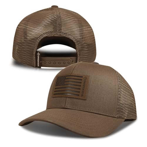 Image of Wolverine Trucker Hat | Mesh Back | Snapback | Adjustable | Rugged | Durable | Workwear