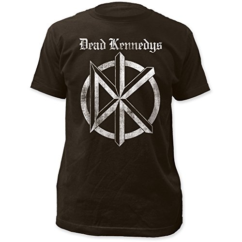 Dead Kennedys Distressed Old English Logo Print Men