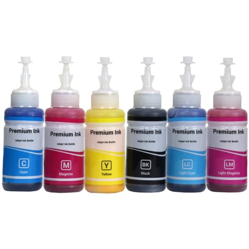 DURA-JET Sublimation Ink for Epson L805, L800, L1800 - Heat Transfer Printing on Mugs, Mobile Cases, Polyester T-Shirts etc for use with Epson 6... - Image 2