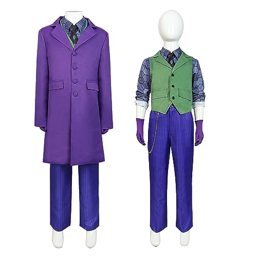 Uaxiu Kids Joker Costume – Pirate Jacket Tuxedo For Boys, Halloween & Steampunk Outfit - View #5