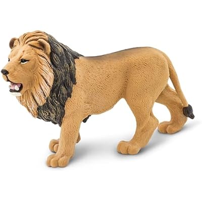 Safari Ltd. Lion Figurine - Realistic 5.5 Wildlife Figure - Educational Toy for Boys, Girls, and Kids Ages 3+