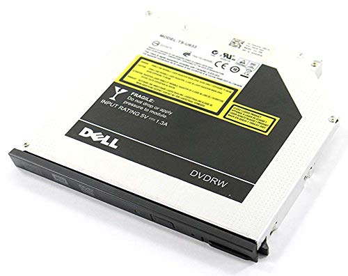 Genuine Dell Slimline Slim CD/RW DVD/RW CD/DVD  RW SATA Burner Internal Optical Drive For Latitude E6410, E6400, E6500, E6510 and Precision Mobile WorkStation M2400, M4400 Systems. Compatible Part Numbers: XX243, N245K, DU-8A2S, DU-8A3S, F040J, V42F8, 53T72