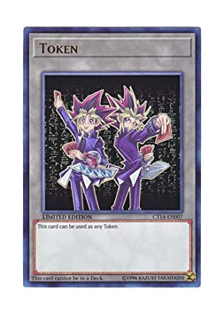 遊戯王 英語版 CT14-EN007 Token: Yugi Muto & Yami Yugi トークン:武藤遊戯 & 闇遊戯 (ウルトラレア) Limited Edition