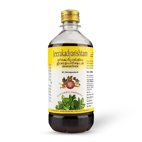 See full amazon price history chart for AVP Jeerakadyarishtam 450ML | Herbal Concoction | Helps in Constipation | Beneficial With Digestion | Beneficial In Post-Partum Condition | Helps In Indigestion | Acts As Carminative And Appetizer AVP Jeerakadyarishtam 450ML | Herbal Concoction | Helps in Constipation | Beneficial With Digestion | Beneficial In Post-Partum Condition | Helps In Indigestion | Acts As Carminative And Appetizer (B0CC553ZK2) Amazon Price History, Amazon Price Tracker