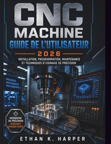Guide de l'utilisateur des machines CNC 2026: Installation, fonctionnement, programmation, maintenance et techniques d'usinage avancées