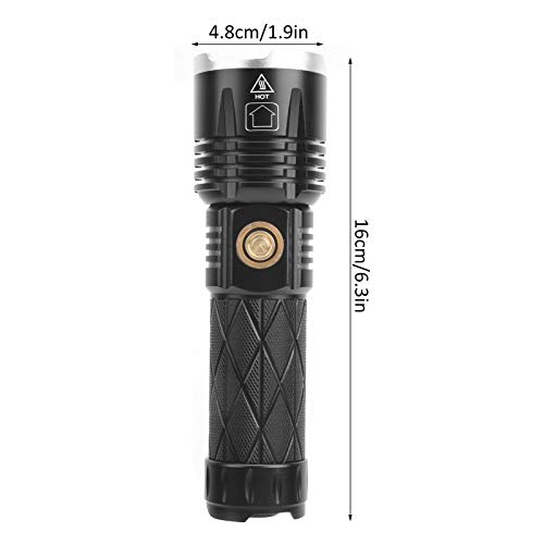 Wnsc Handheld Light, Aluminum Alloy Rechargeable Flashlight For Camping Hiking Travel For Outdoor Activities #TOP2