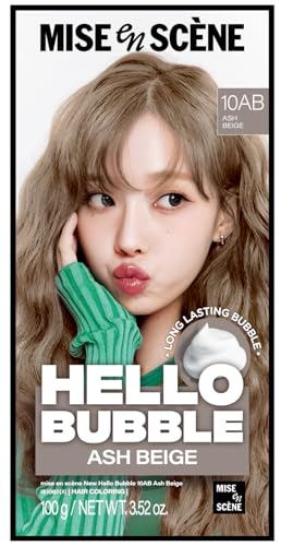 Hello Bubble Hair Color, Color Dyeing Kit (10AB)