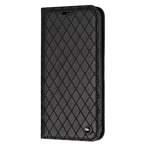 Ufgoszvp Funda para Xiaomi Redmi A1, absorción de golpes, piel de tejido premium, funda protectora para Xiaomi Redmi A1, color negro Cover