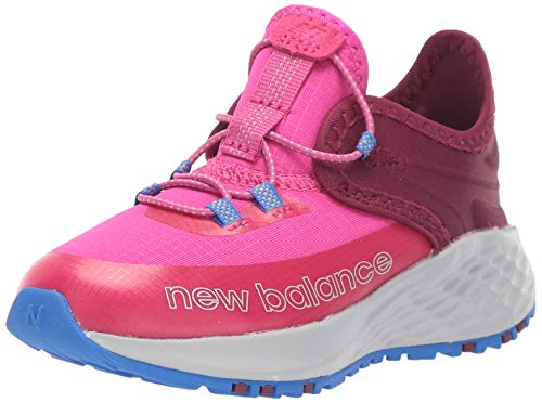 New Balance Kids Fresh Foam Trail Roav V1 Bungee Running Shoe, Carnival, 4 US Unisex Toddler