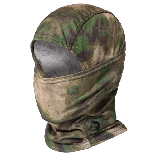 CAMOTER Camo Balaclava Ski Face Mask UV Protector for Man and Women Hunting Fishing Motorcycle Windproof&Military Tactical (Polyester