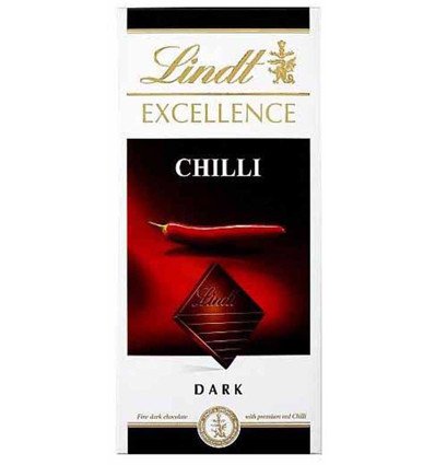 Lindt Excellence piment 100 g x 10