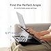 HUANUO Laptop Desk, Portable Laptop Stand Fits Up to 15.6 Inch Laptops, Adjustable with 8 Angles Lap Desks for Adults - Dual Cushion Desk for Sofa, Bed, Car or Work Table