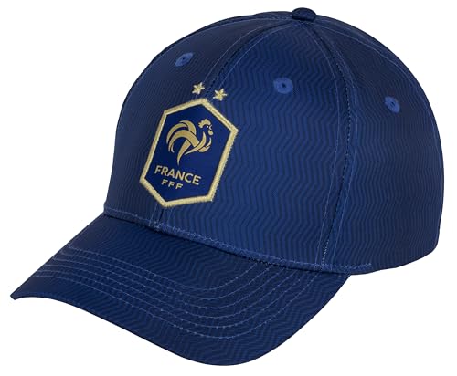 FFF Casquette Collection Officielle Equipe de France de Football - Taille réglable Adulte Homme