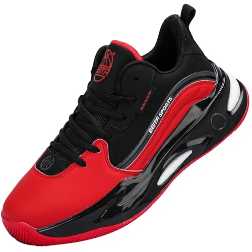 Image of Beita Basketball Shoes for Men High Upper Sneakers Breathable Sports Shoes Anti Slip