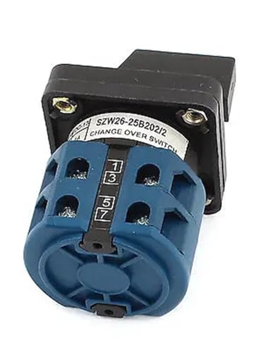 Interruptor de leva rotatorio SZW26-25B202/2 selector trifásico de 690V con 3 posiciones 2