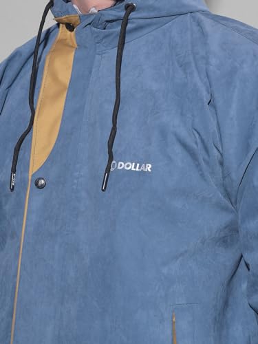 Image of Dollar Rainguard Men's PVC Full Sleeve Solid Reversible Sporty Raincoat Set With Adjustable Hood and Pocket