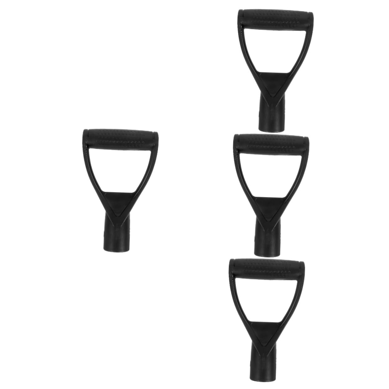 VANZACK 4 Stück Schaufeln Mit D Griff Schaufelteile Gartenhandwerkzeuge Schaufelgriffe Ersatz Gartenwerkzeuge Schaufelknauf Steinschaufel Sie Graben Rechenwerkzeuge Griff