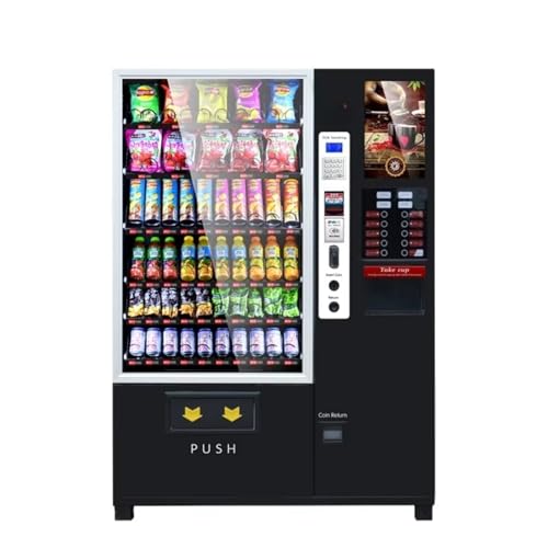 Drink Vending Machine with AI and Smart Purchase, Countertop Coffee Vending for Small Business