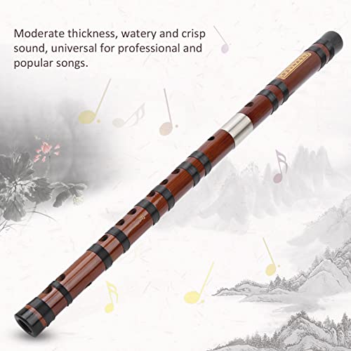 Kit de Flauta de Bambu, Flauta de Bambu Amargo Com Chave F, Conjunto de Flauta Tradicional Com Filme