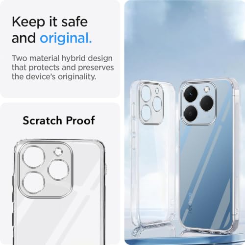 Image of Jkobi Silicone Back Cover Case for Realme 15T | Realme Narzo 90 (Clear Shockproof Case with Camera Protection | Soft and Flexible | Transparent)