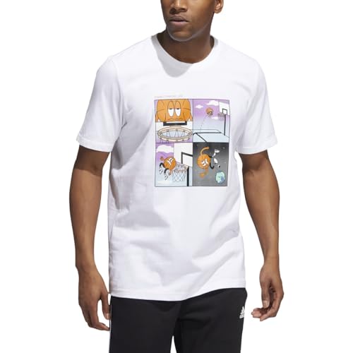 T-shirt adidas blanc XXL idéal pour le sport et les loisirs