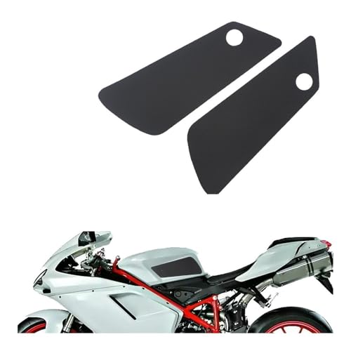 Autocollants réservoir moto antidérapants haute durabilité protection latérale 848 1098