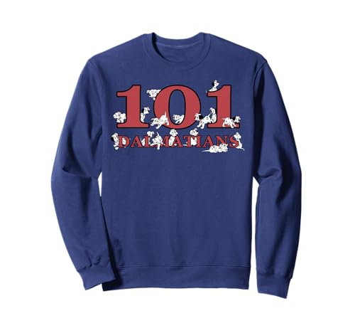 Sweat Disney 101 Dalmatiens confortable contre le froid, pull imprimé anti-bouloches