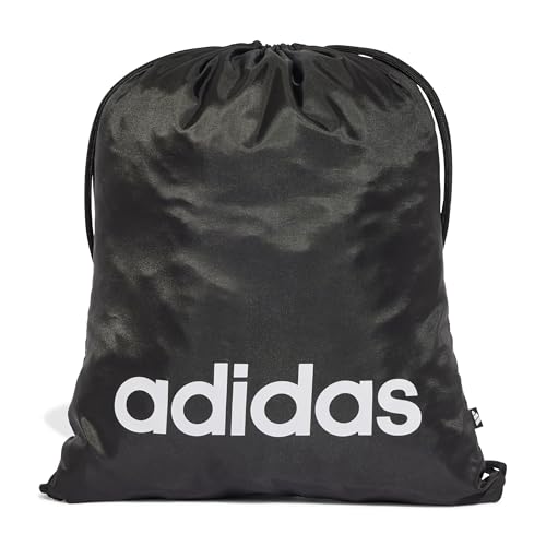 adidas Unisex Adulto Linear Gymsack, Black/White, One Size