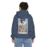 FUNNY HALLOWEEN DESIGN – Vintage-inspired skeleton soccer mom graphic holding a coffee cup & soccer ball, perfect for spooky season game days. SOFT & COMFY FIT – Made from premium cotton blend for breathable comfort and all-day wear during fall activ...