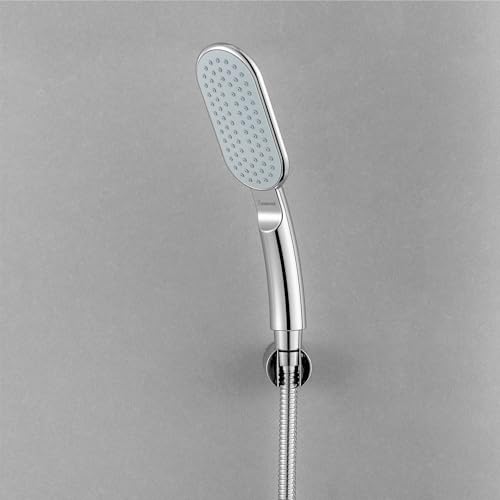 Image of HomeWorks Gulmarg ABS Plastic Multi-Function Rain And Mist Spray Hand Shower Head For Bathroom - Chrome Finish (Pack of 2)