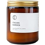OCTŌ Italian Garden Rosemary + Orange + Sage | Scented Candle. Made with Essential Oils and Soy Wax. 250ml