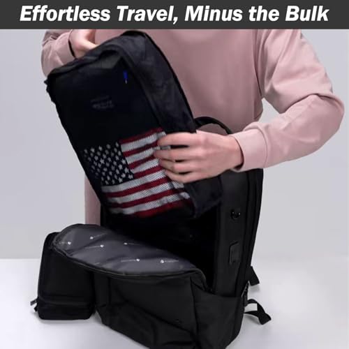 PUREVAVE YKK Zipper Travel Laptop Backpack for Men, and Women 5