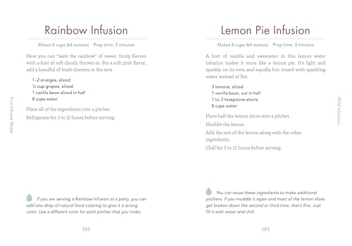 Fruit Infused Water: 98 Delicious Recipes for Your Fruit Infuser Water Pitcher